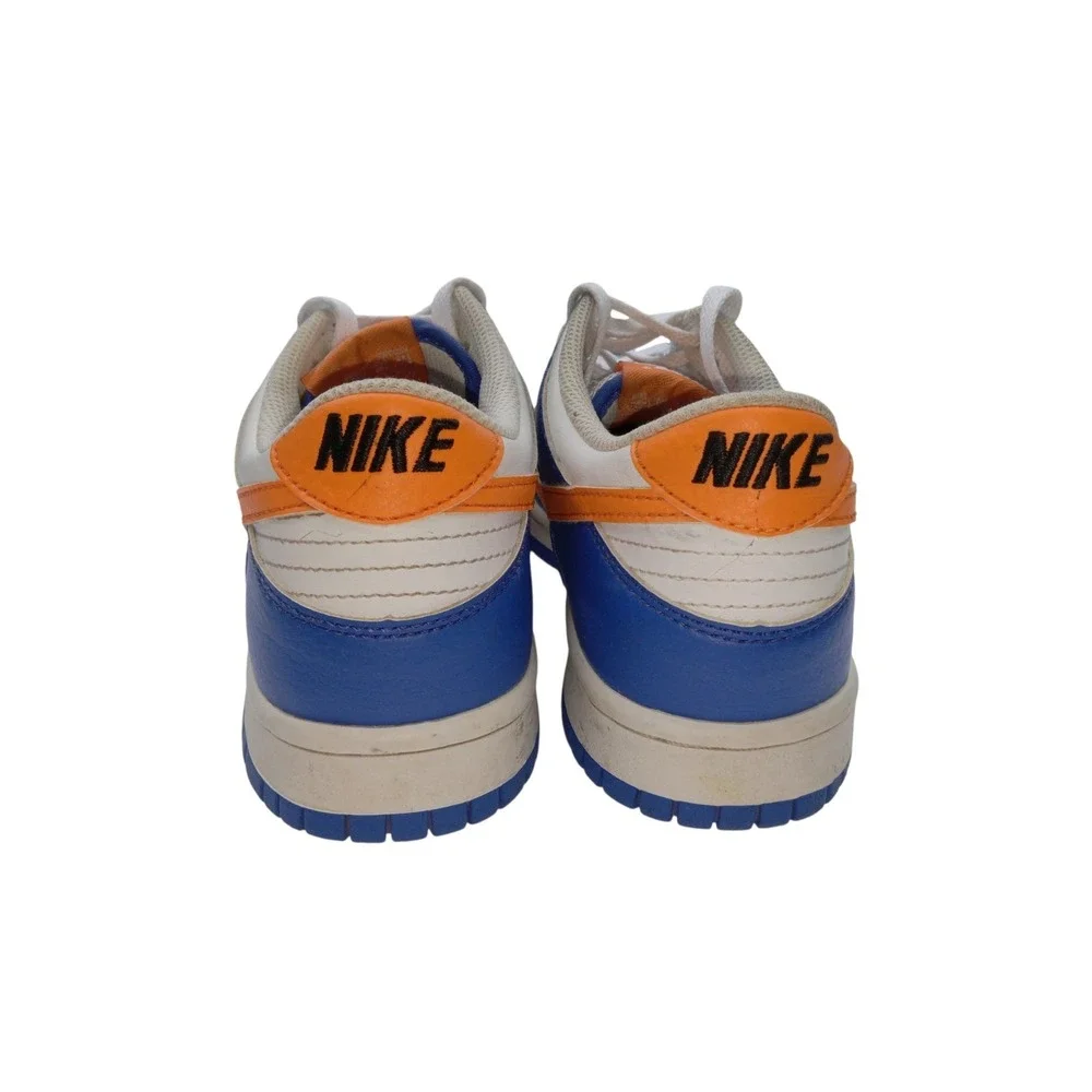 Nike Dunk Low Top GS Youth Blue And Orange Kids Sneakers Shoes Size 6.5 Y